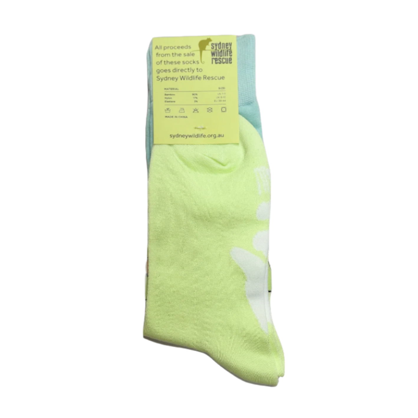 Wombats Day Out Adult Socks (Size 7-11)
